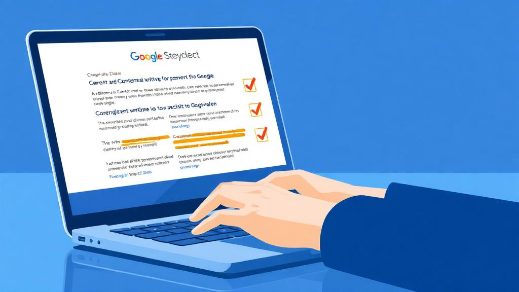 Comment rédiger du contenu optimisé pour Google – Blog SEO Créateur Site Vitrine