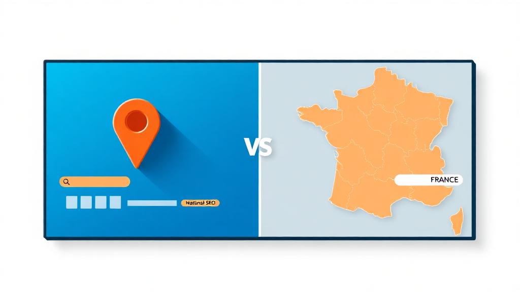 SEO local vs SEO national : quelle stratégie choisir – Blog SEO Créateur Site Vitrine